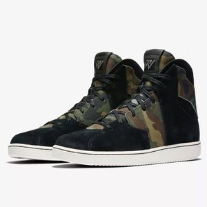 Like New! NIKE JORDAN WESTBROOK 0.2 Hightop Basketball Shoe Sneaker Black & Camo